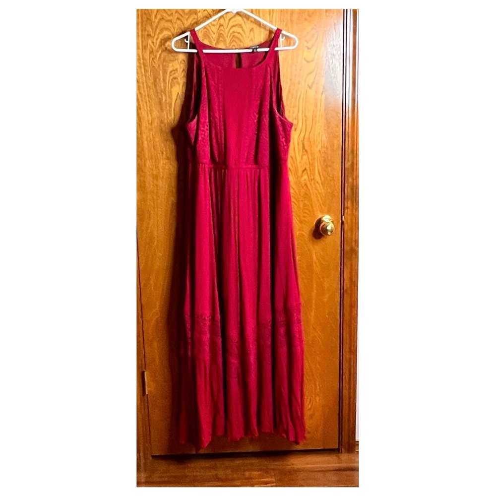 Magenta Sleeveless Dress